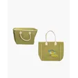 Seville Jute & Canvas Tote Bag — view 13