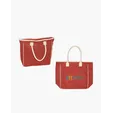 Seville Jute & Canvas Tote Bag — view 15