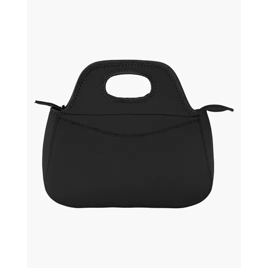 Zippered Neoprene Lunch Cooler Tote Bag