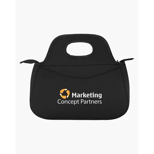 Zippered Neoprene Lunch Cooler Tote Bag — view 8
