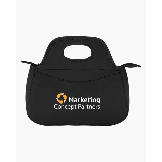 Zippered Neoprene Lunch Cooler Tote Bag — view 9
