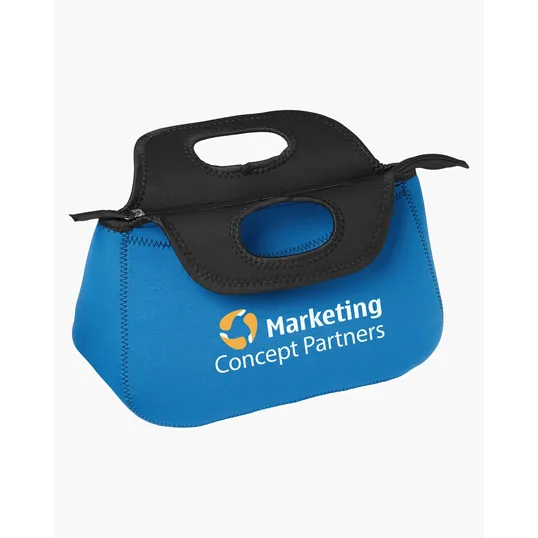 Zippered Neoprene Lunch Cooler Tote Bag — view 10
