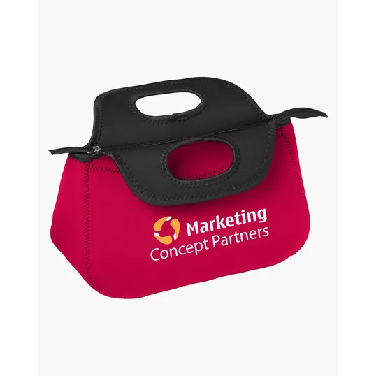 Zippered Neoprene Lunch Cooler Tote Bag — view 13