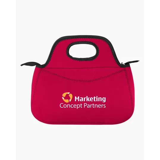 Zippered Neoprene Lunch Cooler Tote Bag — view 14