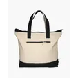 Zippered Cotton Canvas Tote Bag — view 10
