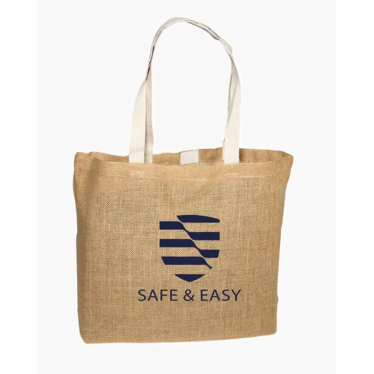 Jute Tote Bag — view 4