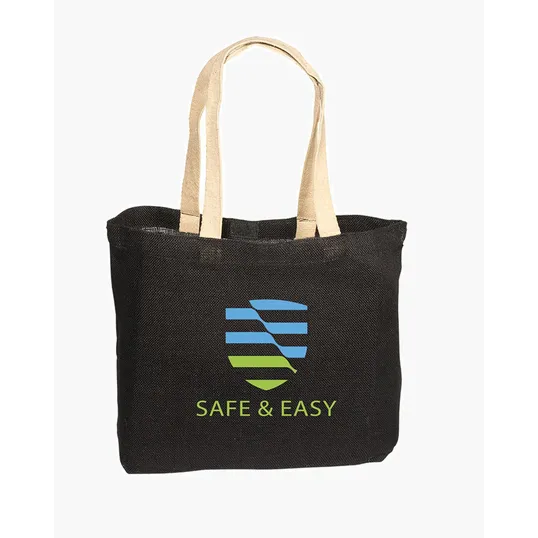 Jute Tote Bag — view 6