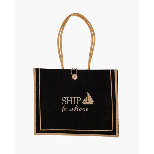 Jute Tote Bag — view 6