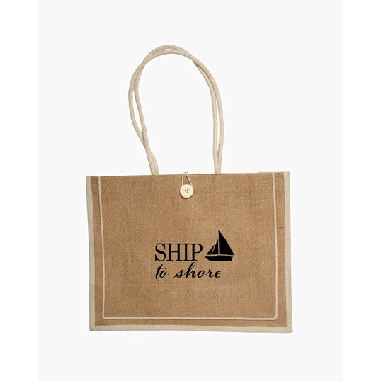 Jute Tote Bag — view 9