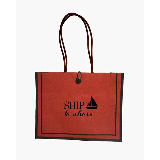 Jute Tote Bag — view 10