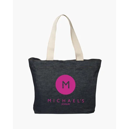 Denim Tote Bag — view 2