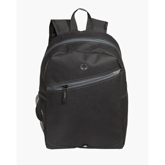 Front Zipper Color Laptop Backpack — view 2