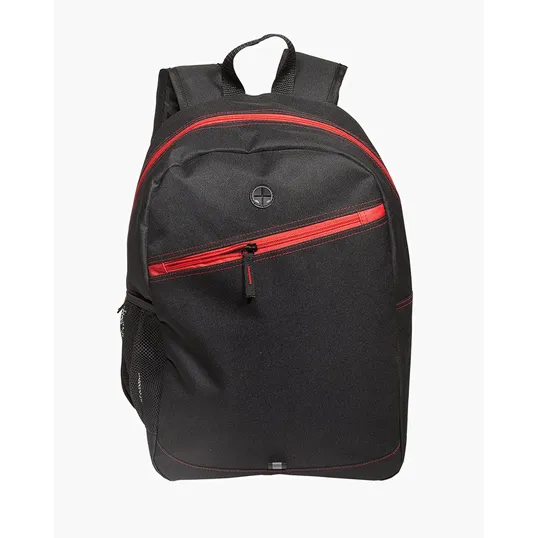 Front Zipper Color Laptop Backpack — view 3