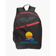 Front Zipper Color Laptop Backpack — view 6