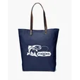 Urban Cotton Tote Bag with Leather Handles — view 5