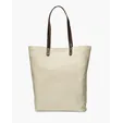 Urban Cotton Tote Bag with Leather Handles — view 3