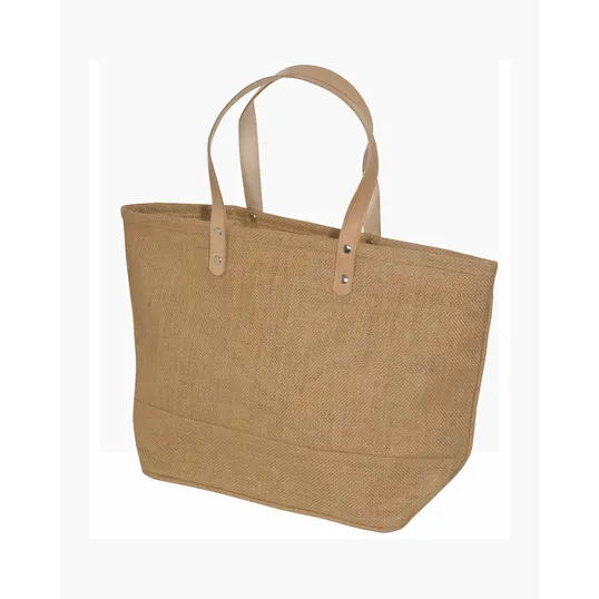 Hamptons Jute Tote Bag — view 3
