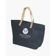 Hamptons Jute Tote Bag — view 5