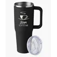 Harriton 40 oz. Vacuum Insulated Stainless Steel Travel Tumbler — view 8
