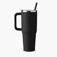 Harriton 40 oz. Vacuum Insulated Stainless Steel Travel Tumbler