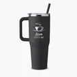 Harriton 40 oz. Vacuum Insulated Stainless Steel Travel Tumbler — view 10
