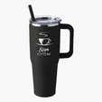 Harriton 40 oz. Vacuum Insulated Stainless Steel Travel Tumbler — view 11