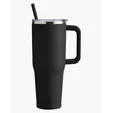 Harriton 40 oz. Vacuum Insulated Stainless Steel Travel Tumbler — view 2