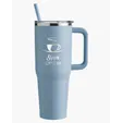 Harriton 40 oz. Vacuum Insulated Stainless Steel Travel Tumbler — view 12