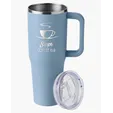 Harriton 40 oz. Vacuum Insulated Stainless Steel Travel Tumbler — view 13