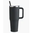 Harriton 40 oz. Vacuum Insulated Stainless Steel Travel Tumbler — view 4
