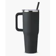 Harriton 40 oz. Vacuum Insulated Stainless Steel Travel Tumbler — view 5