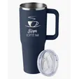Harriton 40 oz. Vacuum Insulated Stainless Steel Travel Tumbler — view 20