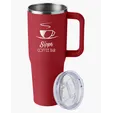 Harriton 40 oz. Vacuum Insulated Stainless Steel Travel Tumbler — view 26
