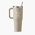 Harriton 40 oz. Vacuum Insulated Stainless Steel Travel Tumbler — view 35