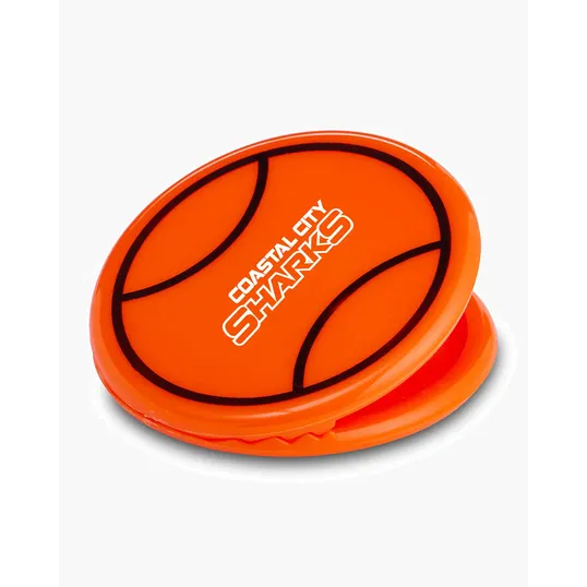 Prime Line Basketball Magnetic Memo Clip — view 3