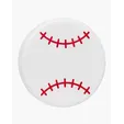 Baseball Magnetic Memo Clip