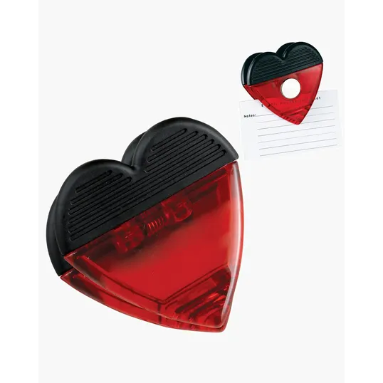 Heart Magnetic Memo Clip