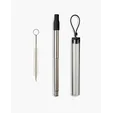 Telescopic Reusable Drinking Straw Kit