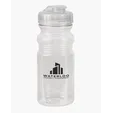 USA Made 20 oz. Translucent Sport Water Bottle With Snap Cap