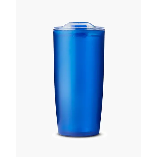 USA Made 22 oz. Frosted Double-Wall Insulated Tumbler — view 5