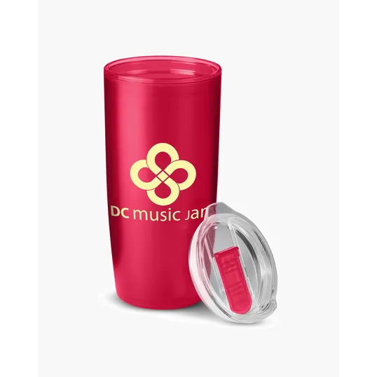 USA Made 22 oz. Frosted Double-Wall Insulated Tumbler — view 11
