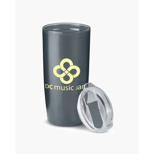 USA Made 22 oz. Frosted Double-Wall Insulated Tumbler — view 14