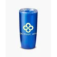 USA Made 22 oz. Frosted Double-Wall Insulated Tumbler — view 2