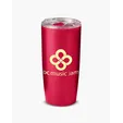 USA Made 22 oz. Frosted Double-Wall Insulated Tumbler — view 3