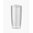 USA Made 22 oz. Frosted Double-Wall Insulated Tumbler — view 4