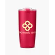 USA Made 22 oz. Frosted Double-Wall Insulated Tumbler — view 12