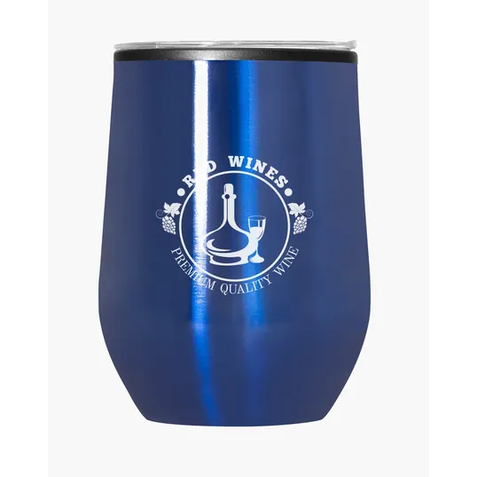 12 oz. Stemless Wine Tumbler With Lid — view 6
