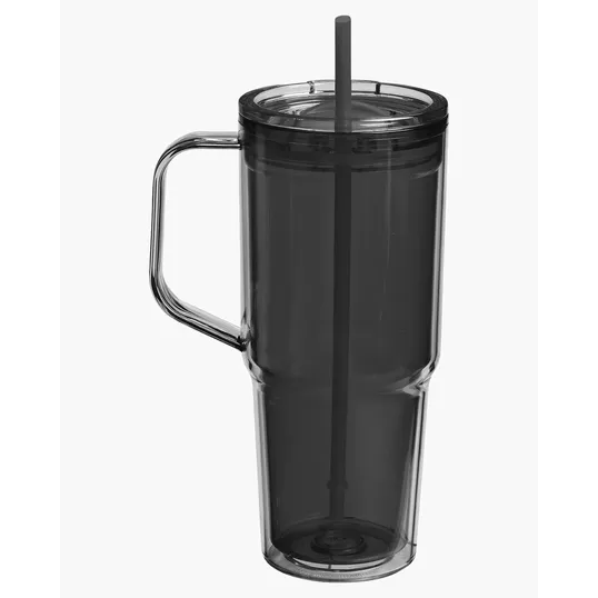 Hampton 32 oz. Recycled AS Double Wall Tumbler With Handle