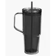 Hampton 32 oz. Recycled AS Double Wall Tumbler With Handle