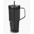 Hampton 32 oz. Recycled AS Double Wall Tumbler With Handle — view 2